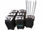 7 canali 350w Manpack Jammer Antenne in fibra di vetro per 3G 4G GPS, AC110-220V
