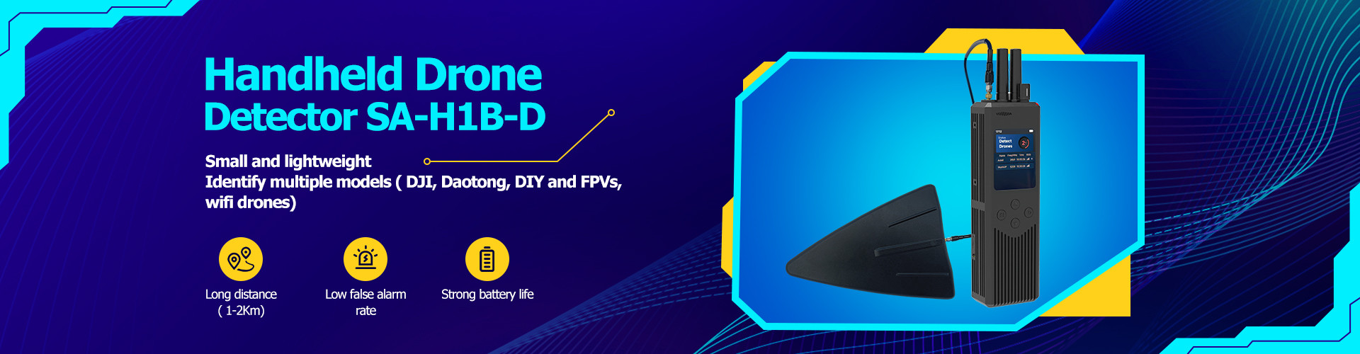 qualità modulo di interferenza anti-drone Fabbrica