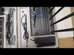 10 emittente di disturbo da tavolino WiFi 2G 3G 4G 5G delle antenne 100w 80m GPS