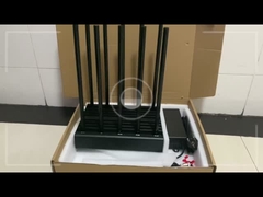 10 potere 2G 3G 4G 5G GPS WiFi dell'emittente di disturbo 100w del disruptore di Wifi dei canali 24 ore di lavoro