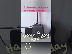 Distanza massima di copertura VSWR 200w 1500m di frequenza del rimescolatore del segnale del fuco dello zaino ampia