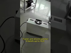 Tipo rimorchio Drone Signal Jammer 200w Alta potenza 3km Distanza per DJI