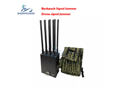 8 bande 400w Power Man pacchetto Drone Signal Jammer custodia metallica zaino UAV drone jammer