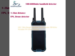 H2L 1,5 km Range Droni portatile Localatore di droni portatile 100-6 GHz Rilevatore di droni