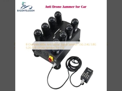 8 canali 400w Jammer di segnale anti drone 1.5G 2.4G 5.8G 5.2G FPV Drone Jammer per auto