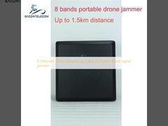Disturbatore di segnale drone FPV UAV portatile a 8 canali con portata di 1,5 km