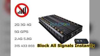 Telecomando G WiFi Signal Jammer Blocker
