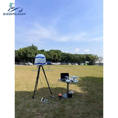 360 gradi 3 km Distanza UAV segnale di interferenza con full-band di rilevamento per il sistema di controscrizione drone