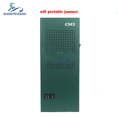 3 portatile dello stampo 2.4G 5.2G 5.8G dell'emittente di disturbo di segnale WiFi dei canali