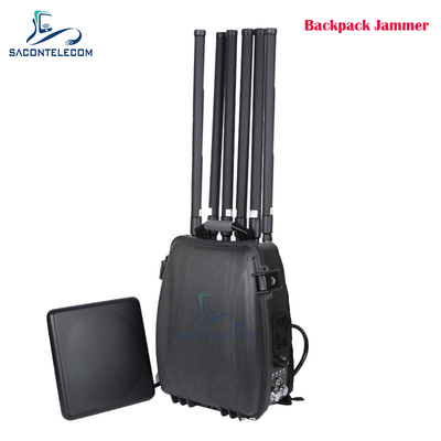 6 canali 300w Potente zaino drone segnale jammer 433 900mhz GPS 2.4G 5.8G