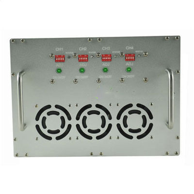 200W Alta Potenza 4 Canali Jammer per Cellulari con Buon Sistema di Raffreddamento per un Blocco Efficace del Segnale