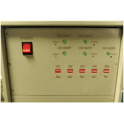 500W Impermeabile 5 Bande Jammer di Segnale Esterno ad Alta Potenza per Blocco 3G 4G LTE Wifi GPS