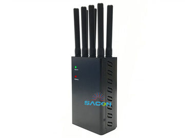 8 canali di alta potenza 3G 4G segnale jammer portatile 2w potenza anti-tracking
