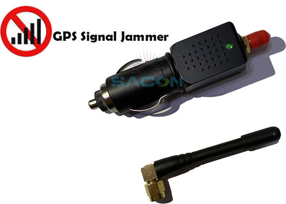 Mini GPS Jammer per auto con blocco GPSL1 a 1575MHz, gamma di interferenze da 1 a 20M e potenza di uscita da 0,5 Watt