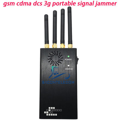 2G 3G 4G 15m 2000mA 2w interferitore del segnale del telefono cellulare