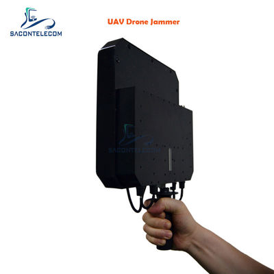 1Distanza.2KM Batteria incorporata UAV Handheld Drone Signal Jammer