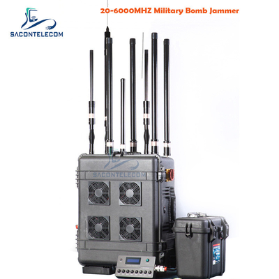 Fonte del segnale della DDS dell'emittente di disturbo VSWR 400w DC28V della bomba del convoglio di frequenza ultraelevata Manpack di VHF
