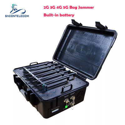 56W Potenza in Uscita Copertura 12 Bande Raggio di Jamming 60m Jammer Segnale Cellulare Blocco Segnale Mobile