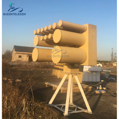 Radar 10 km a lunga distanza Direzionale Drone Jammer Sistema anti UAV
