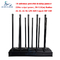10 canali di segnale del telefono cellulare jammer 238w alta potenza per 5G Wifi GPS locker VHF UHF