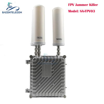 3 bande UAV Frequenza Drone Signal Jammer 150w Auto FPV Anti Drone Jammer