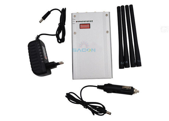 Jammer Portatile GPS 8 Bande 6.5W con Raggio di 30m per la Privacy Personale