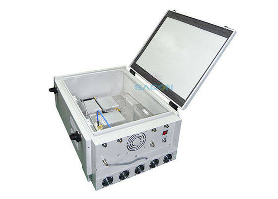 VHF UHF Interruttore montato su veicolo 6 bande 350w Alta potenza per la polizia