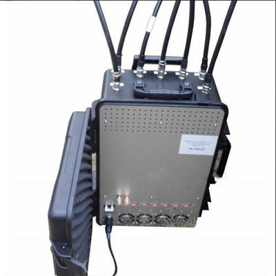 350W ad alta potenza 7 bande portatile valigia segnale jammer jammer bomba con frequenze personalizzabili