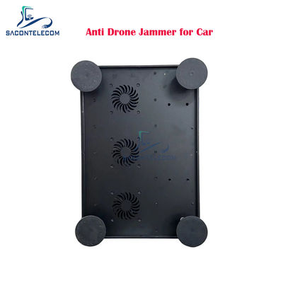 8 canali 400W anti-drone jammer di segnale con 1.5G 2.4G 5.8G 5.2G FPV per auto