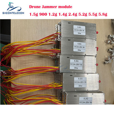 Modulo Jammer Anti-Drone WiFi 5.8G da 30W con amplificatore di potenza Jammer per droni UAV a frequenza personalizzata