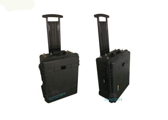 20-2700MHz 8 bande Manpack Jammer con potenza di uscita di 50Watt Box di difesa di hand-pull Jammer