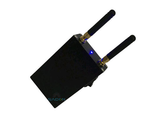 Jammer di segnale a doppia frequenza 315MHz 433MHz con portata di 100m e batteria ricaricabile integrata