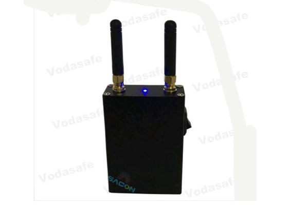 Jammer di segnale a doppia frequenza 315MHz 433MHz con portata di 100m e batteria ricaricabile integrata
