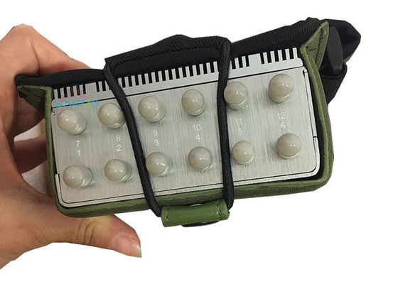 Jammer di Segnale Portatile con 12 Canali, Batteria da 10000mAh e Raggio di Schermatura da 2-20m per GPS, WiFi e 4G
