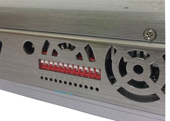 Jammer di Segnale Portatile con 12 Canali, Batteria da 10000mAh e Raggio di Schermatura da 2-20m per GPS, WiFi e 4G