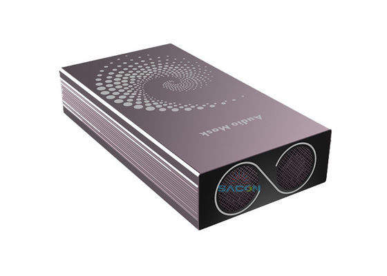 Cella Batteria da 6000mAh Jammer di Segnale per Cellulare con Raggio di 1,5m e Angolo di Schermatura di 90° per Blocco Segnale Audio