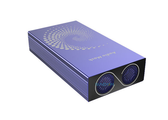 Cella Batteria da 6000mAh Jammer di Segnale per Cellulare con Raggio di 1,5m e Angolo di Schermatura di 90° per Blocco Segnale Audio