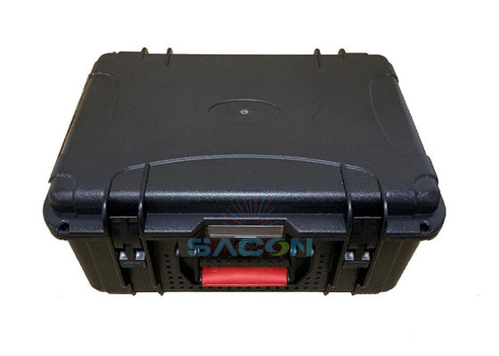 Bloccante di frequenza a batteria per droni 1200m Range DC 24v Block 5.8G GPS 2.4G