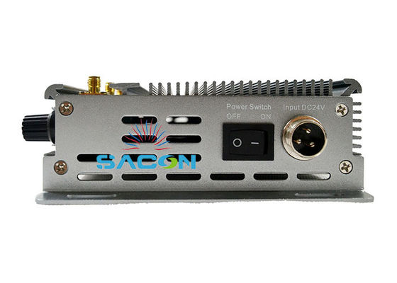 Potenza di uscita di 40W 5G Signal Jammer con raggio di interferenza di 80m e 3 ventilatori di raffreddamento