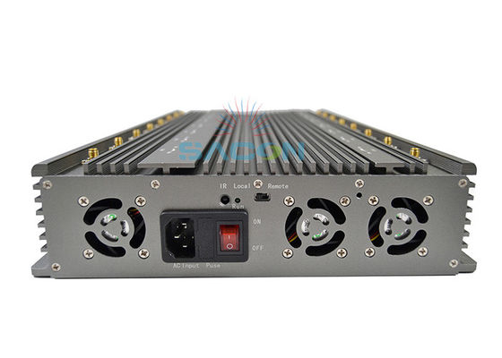 100W 5G Jammer di Segnale con Portata 80m e Blocco Telefono Cellulare a 16 Bande per Jamming Multi-Frequenza