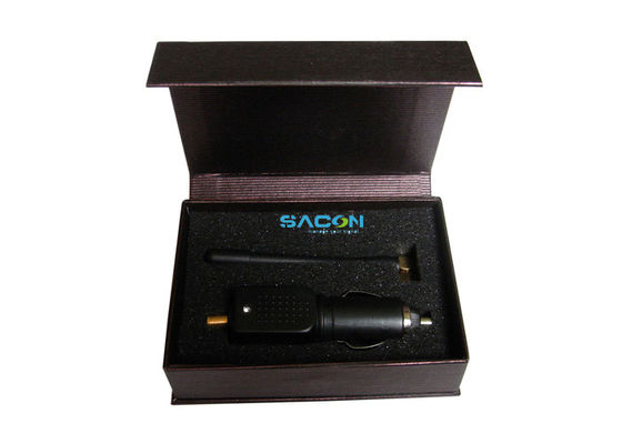 Mini GPS Jammer per auto con blocco GPSL1 a 1575MHz, gamma di interferenze da 1 a 20M e potenza di uscita da 0,5 Watt