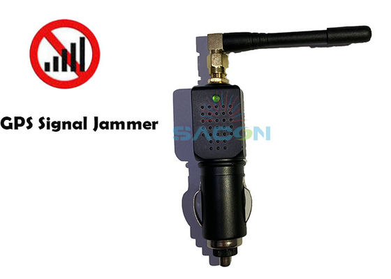 Anti-Tracking Car  Lighter GPS Jammer 100mA Con 90x25mm Dimensioni