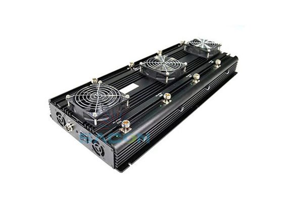 Potente GPS UAV Drone Signal Jammer da 120w con 6 antenne Omni Glass