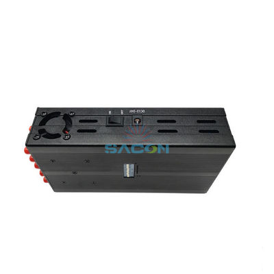 Interruttore di segnale portatile a 10 bande con raggio di 20 metri per bloccare il telefono cellulare