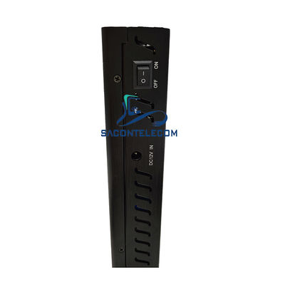 Jammer di segnale portatile con batteria da 8000mAh, 3 bande (315MHz, 433MHz, 868MHz) e raggio di 100m