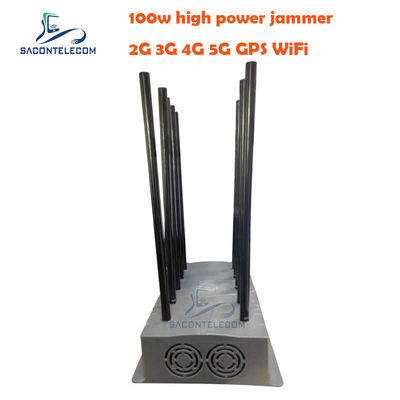 Interruttore di segnale ad alta potenza da 100W con 10 canali per dispositivo di interferenza GPS UHF VHF