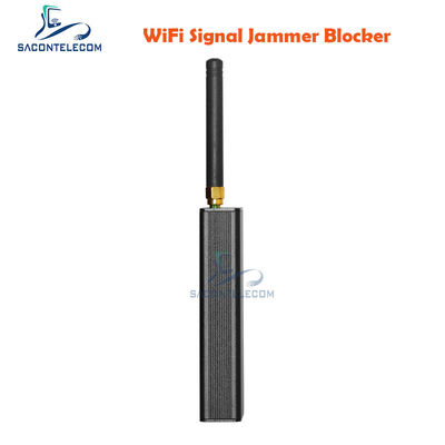 2.4G Frequency WiFi Signal Jammer con 10m di Portata e Batteria da 700mAh per Blocco Segnale Wireless
