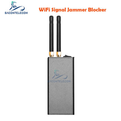 1200mAh Batteria 10m Radius di interferenza 2 antenne GPS segnale interferente WiFi GPS bloccante dispositivo portatile segnale interferente