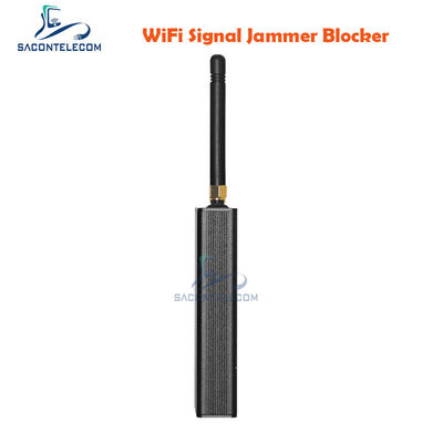 1200mAh Batteria 10m Radius di interferenza 2 antenne GPS segnale interferente WiFi GPS bloccante dispositivo portatile segnale interferente