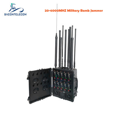 1350w Militare DDS Convoglio Bomb Jammer 20 bande 20-6000mhz